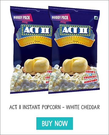 ACT II INSTANT POPCORN - WHITE CHEDDAR