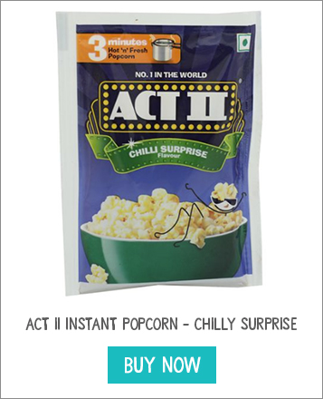 ACT II INSTANT POPCORN - CHILLY SURPRISE